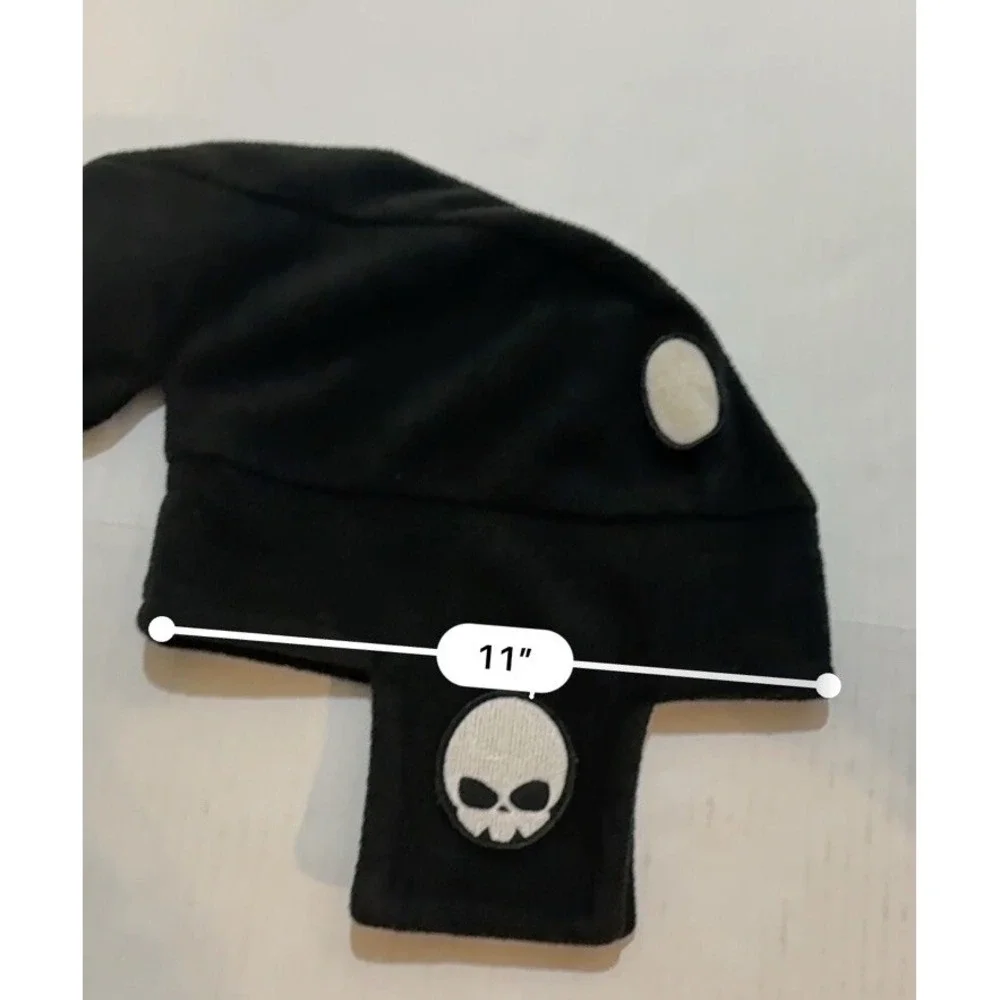 RARE Gaia Online OMG Gaming Cosplay‎ Hat Beanie 2005 Black White